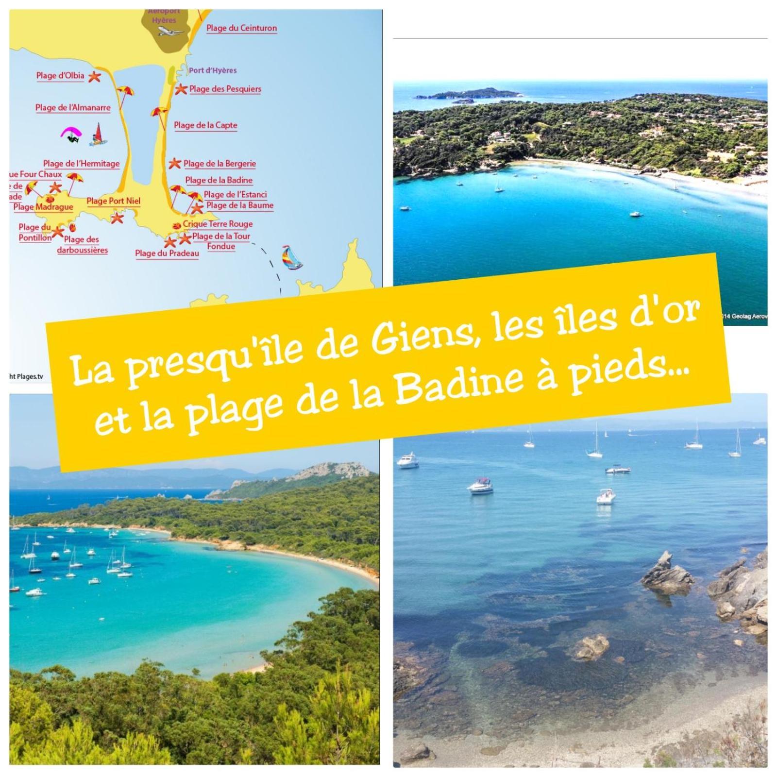 Les Ecrins De La Badine - Hameaux Apartment อิแยร์ ภายนอก รูปภาพ